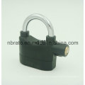 Black Siren Alarm Padlock Alarm Lock for Bicycle